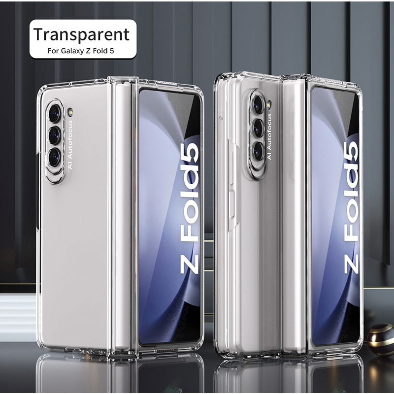 Zfold5 vỏ vỏ cho samsung galaxy z fold 5 z fold 4 z fold 4 z fold 360 ° Trọn gói bản lề macaron bảo vệ máy ảnh trong suốt chống va đập vỏ đựng điện thoại di động z fold 5 a