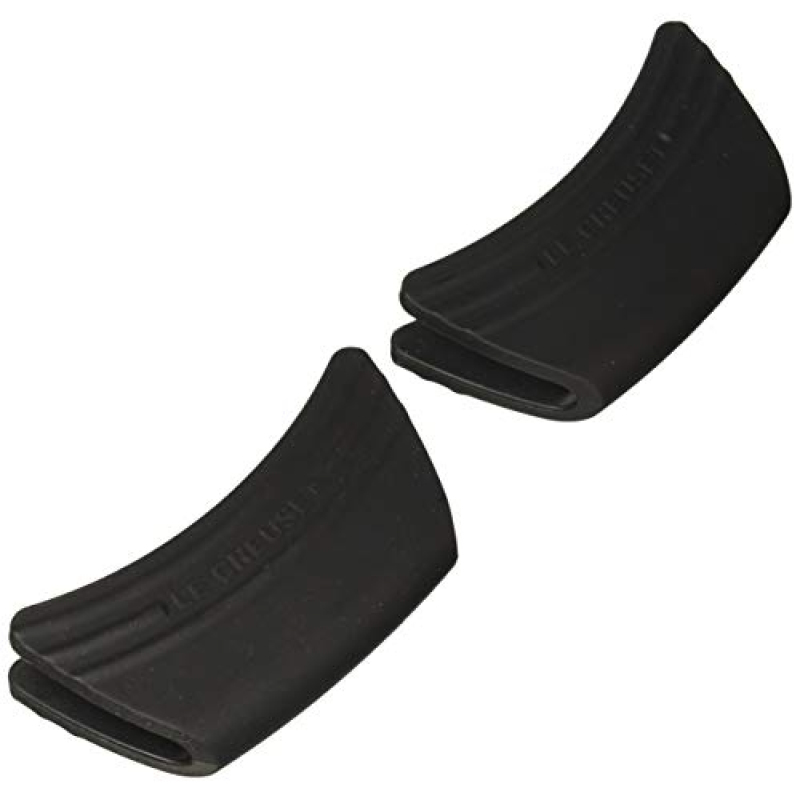 Le Creuset SG100-31 Silicone Handle Grip (Set of 2), Black Singapore