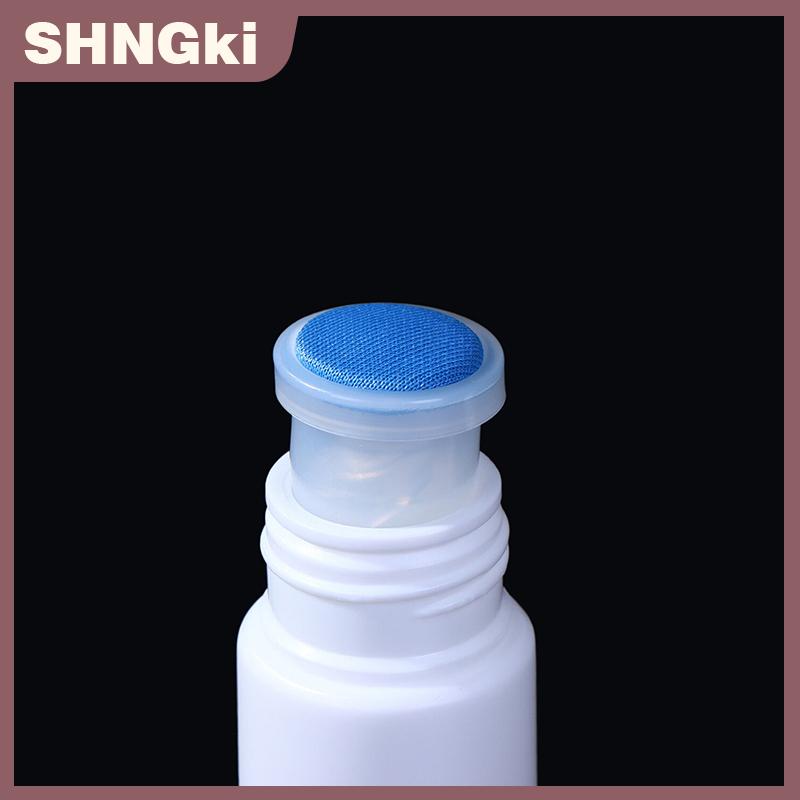 SHNGki 20ml bơm lại miếng bọt biển đầu Applicator nhựa rỗng chai thuốc cho tóc tăng trưởng antipruritic daub điền Liniment lỏng