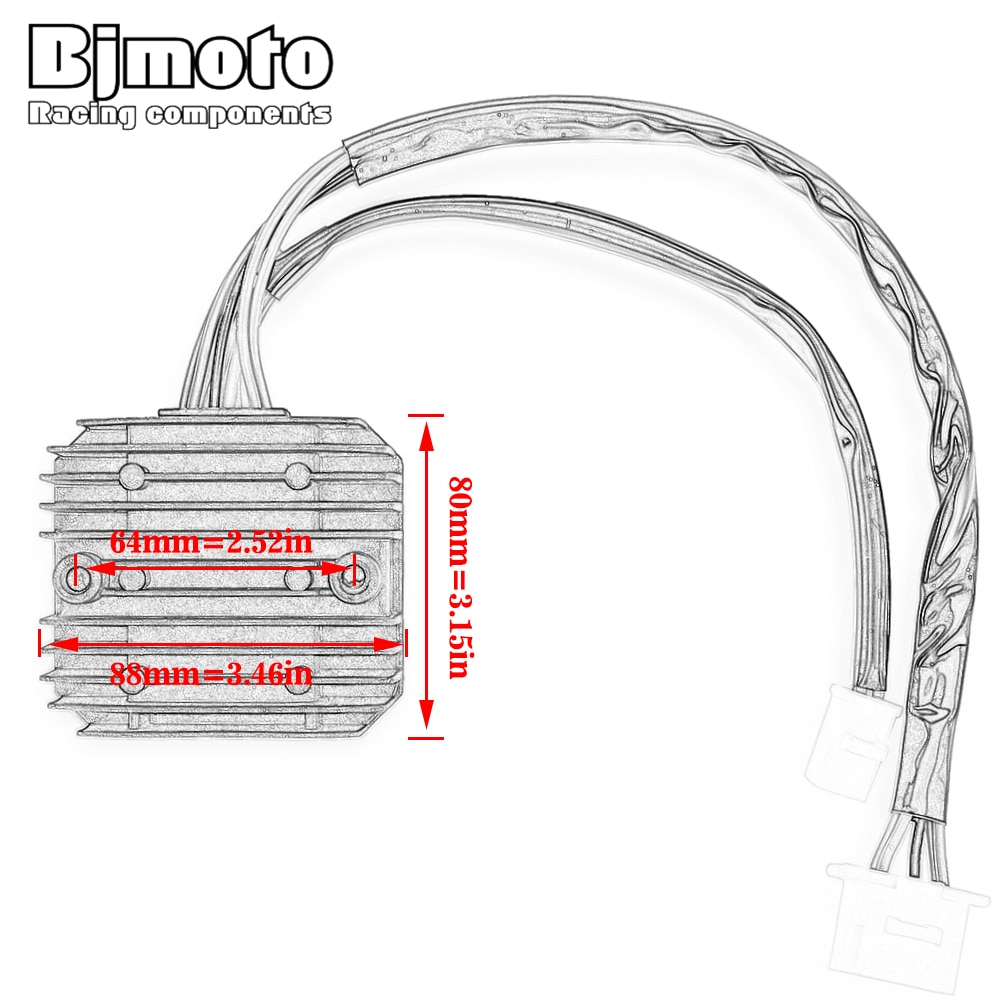 【Wireless】 Yhc Sh572a-12 Motorcycle Voltage Regulator Rectifier For Honda Vf1000f Interceptor 1000 Gl500 Silver Wing Vf1100s Sabre