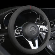 Universal Alcantara Ultra-Thin Steering Wheel Cover - 38CM