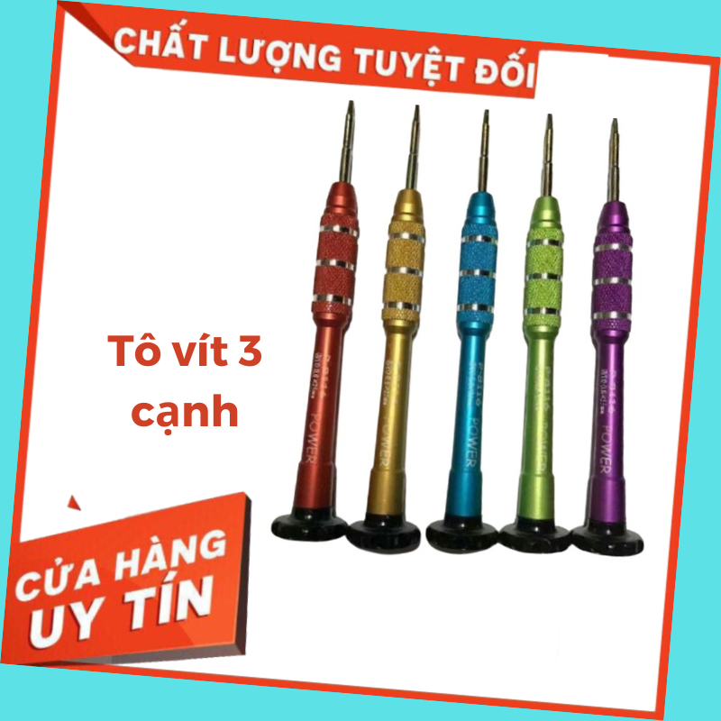 Tô vít 3 cạnh mở ốc sửa ᴄhữa điện thoại cho lP 7 trở lên nhỏ gọn dễ sử dụng