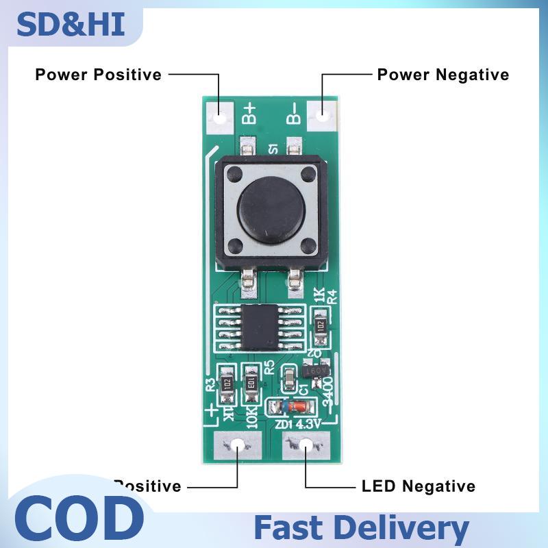 SD&HI Dc3v 12V nhấp nháy mô-đun LED chiếu sáng bảng điều khiển 1 3 cái có thể điều chỉnh xe Flash Strobe Kit cho DIY xe hệ thống ánh sáng Giá 36,722 Đồng*Miễn phí vận chuyển