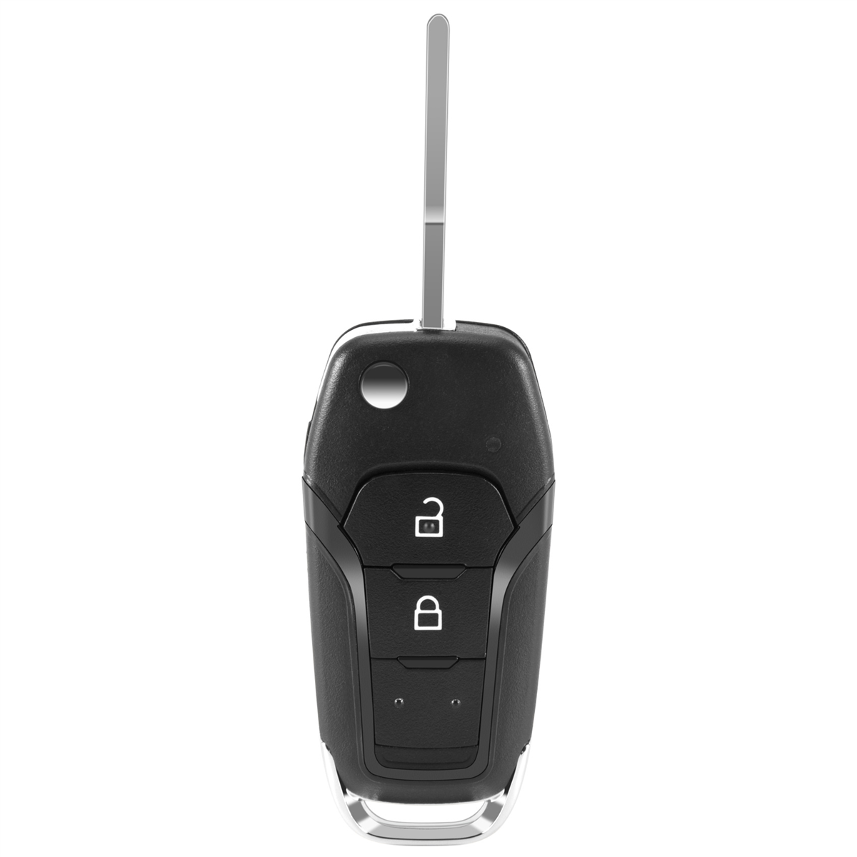 (IVXU) Car Smart Remote Key 2 Button 433Mhz Fit for Ranger 2015 2016 2017 2018 Id49 Pcf7945P Eb3T-15K601-
