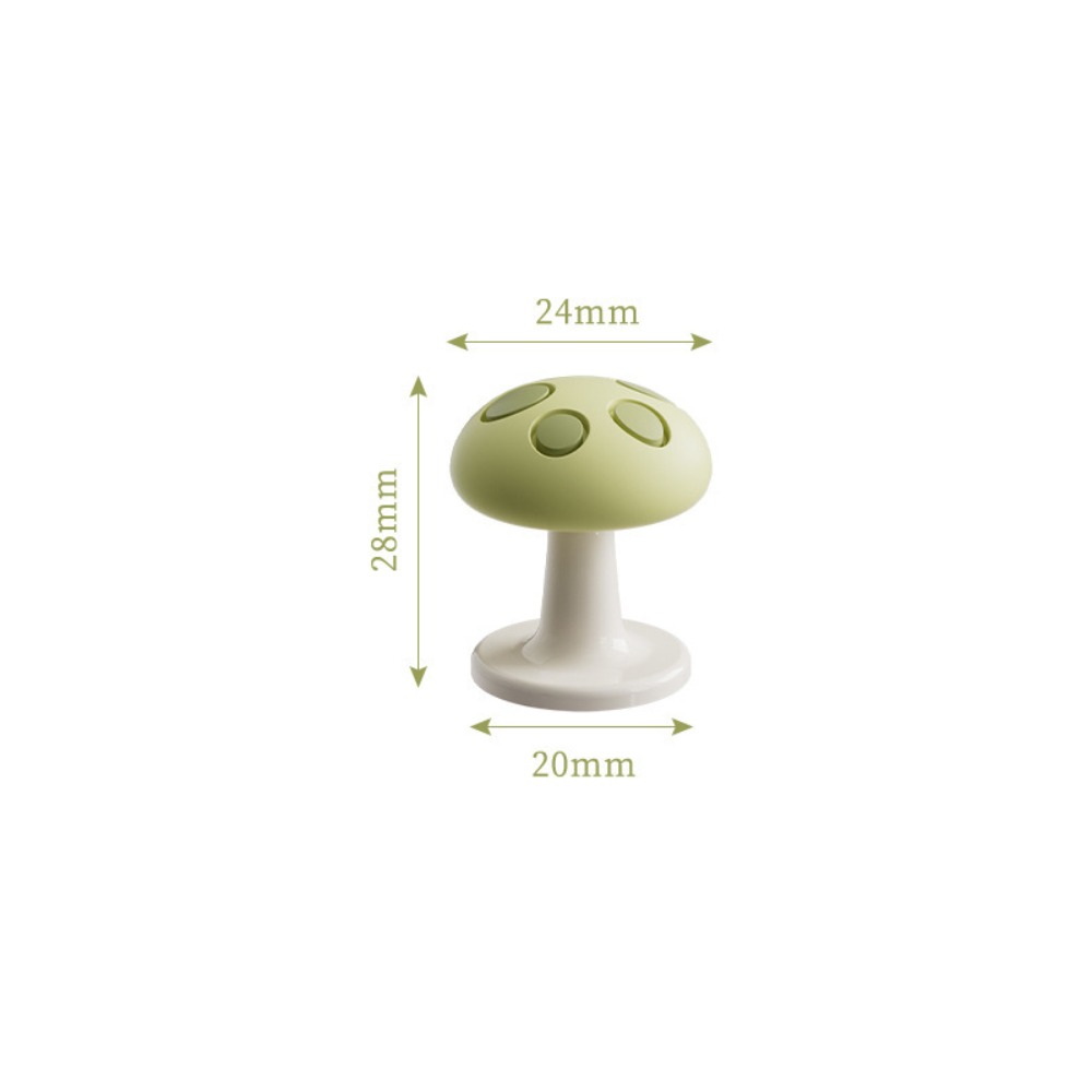 FANGCU272 Hình nấm Nút nhấn bồn cầu Bảo vệ móng tay Chất kết dính Máy ép bồn cầu Phổ quát Đa chức năng Công tắc nhấn bồn nước - 8