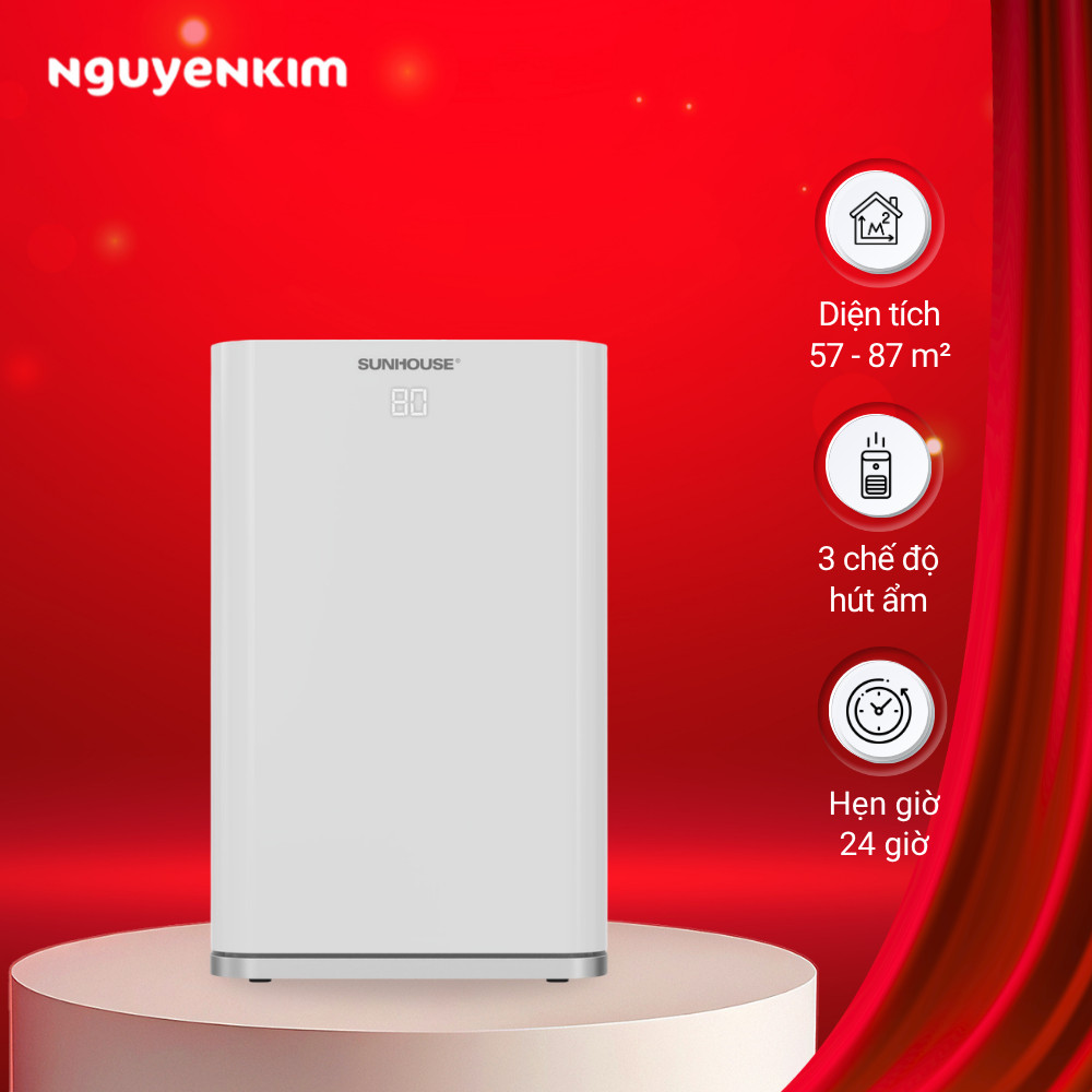 Máy hút ẩm Sunhouse 60 lít SHD-DHB6001