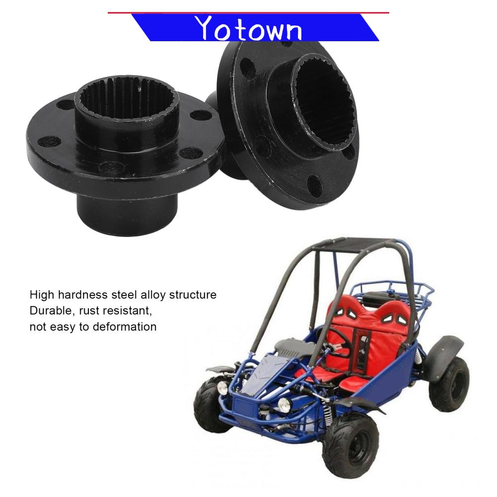 Yotown Phanh bánh xích trục sau 31T 32mm 6 Phụ kiện cố định bánh xe xích Xây dựng Khả năng tương thích rộng Phù hợp chính xác với vật liệu hợp kim thép Thích hợp cho