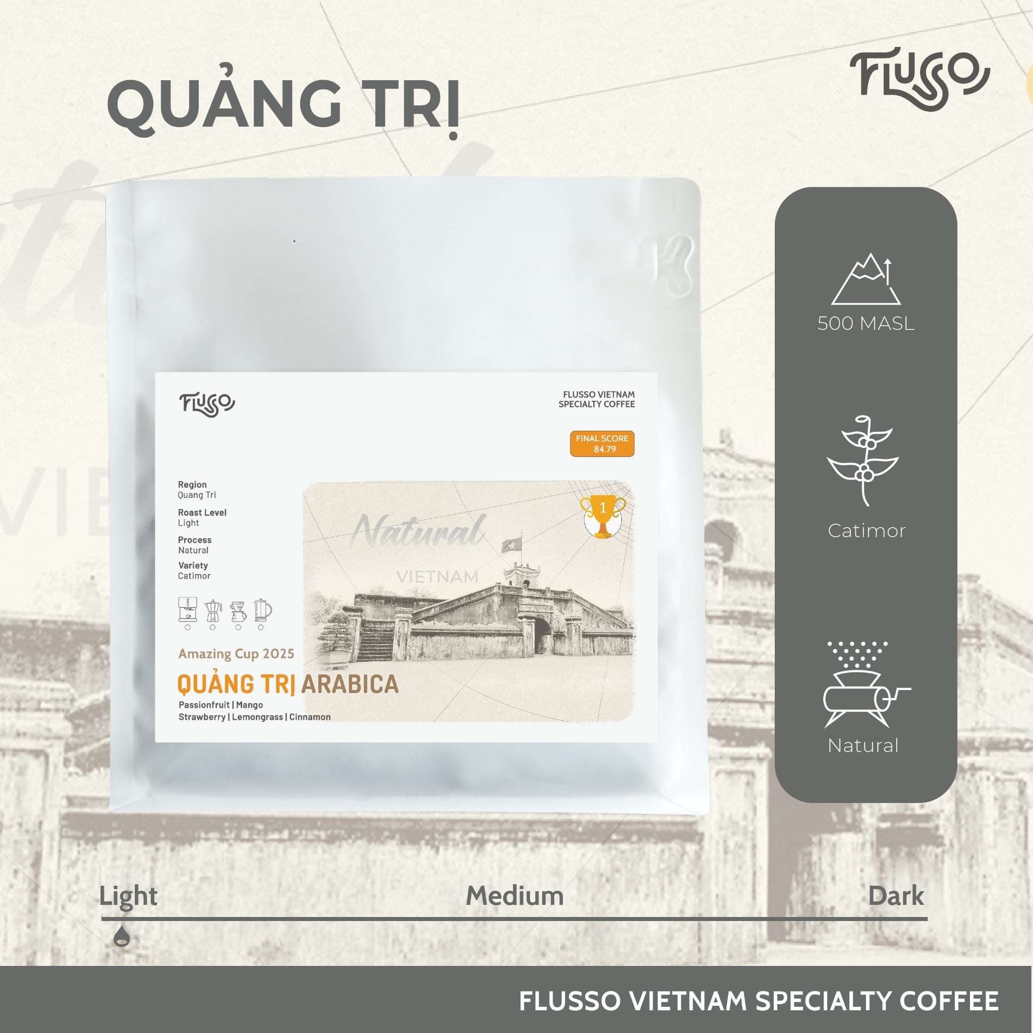 Cà phê Arabica Quảng Trị - Amazing cup 2025