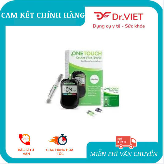 Máy Đo Đường Huyết OT Select Plus Simple (mmol/L) (OneTouch)