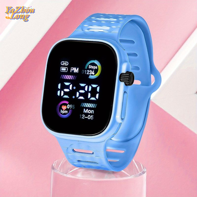 YZLong Fashionable Unisex Smartwatch with Heart Rate Monitor and Night Light ราคา 26 บาท*ส่งฟรี