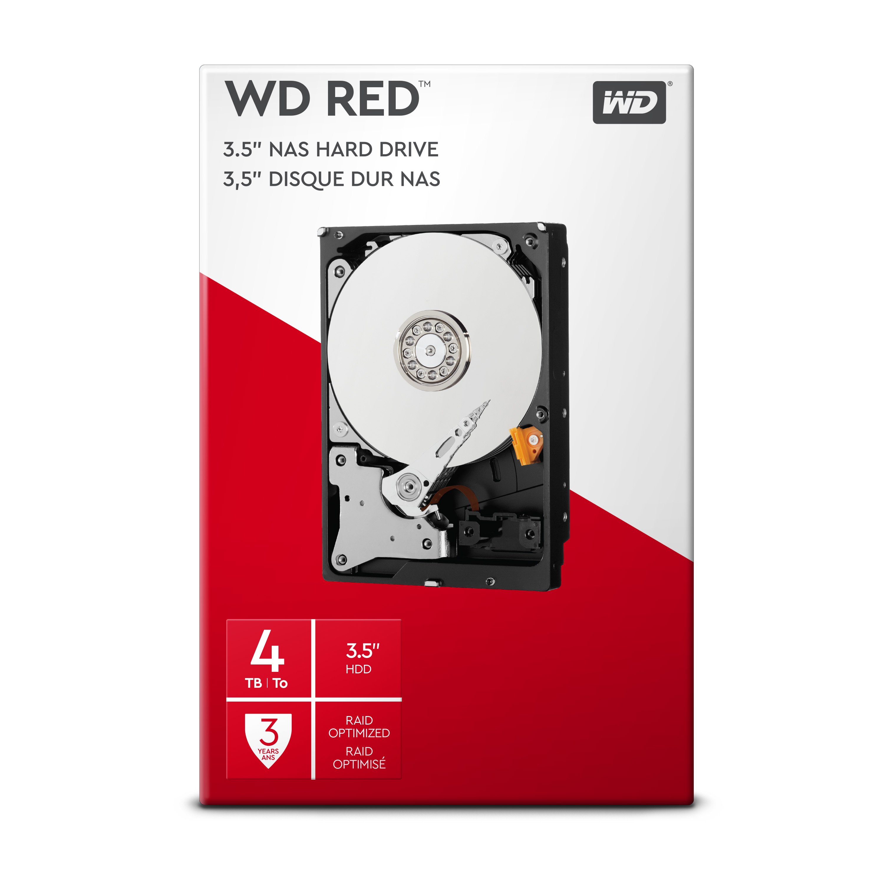 WD 4TB Red Nas Drive WD40EFAX 256MB Cache Singapore