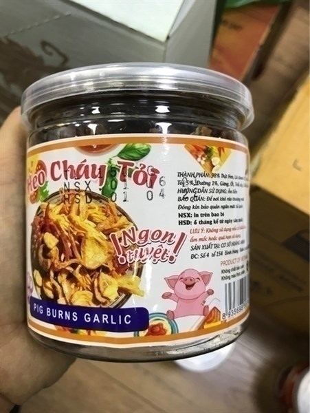 Thịt heo cháy tỏi
