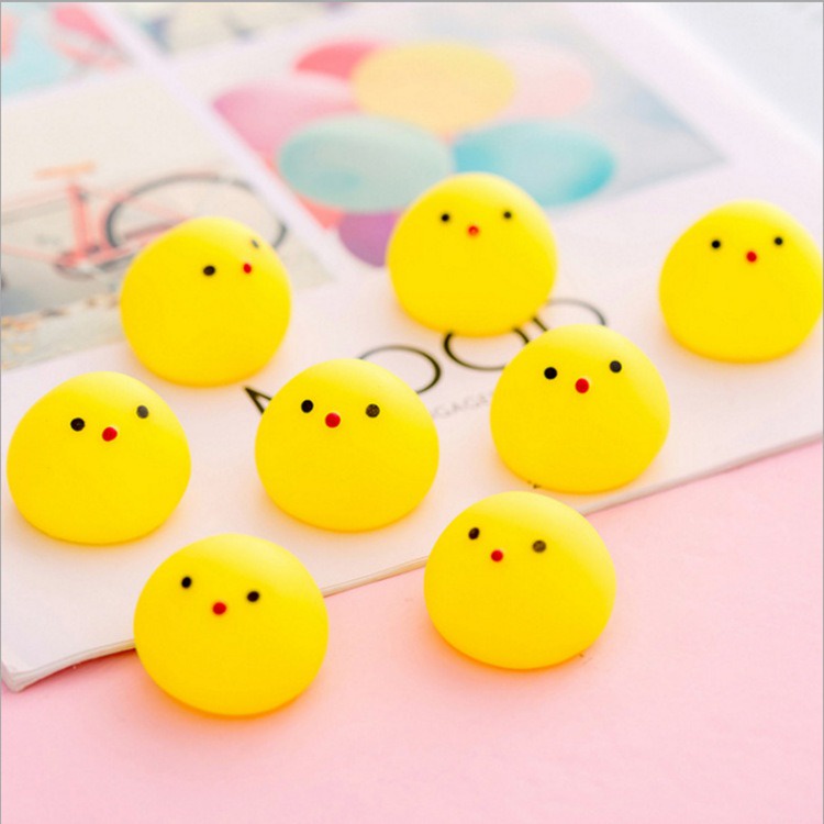 con gà vàng SQUISHY MOCHI GUDETAMA CHÍNH HÃNG SIÊU DỄ THƯƠNG hình con gà vàng