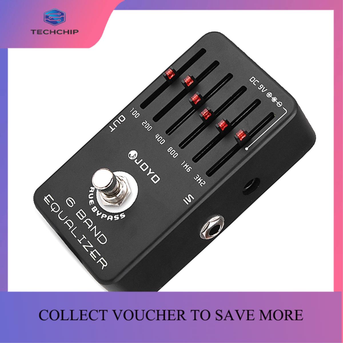 TECHCHIP- Single Guitar Effects Processor Guitar Accessories Electric Guitar Accessories Simulated Delay Effect ราคา 1,041 บาท*ส่งฟรี