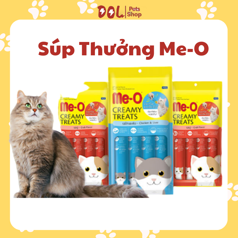 Súp thưởng MeO cho mèo - 1 gói 4 thanh
