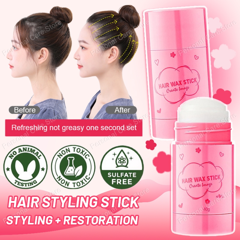 Fast styling hair wax stick for men, women, and kids