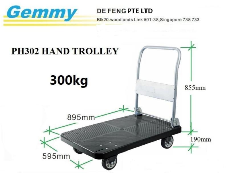SG Seller Hand Trolley Weight 300kg {Local Warranty}