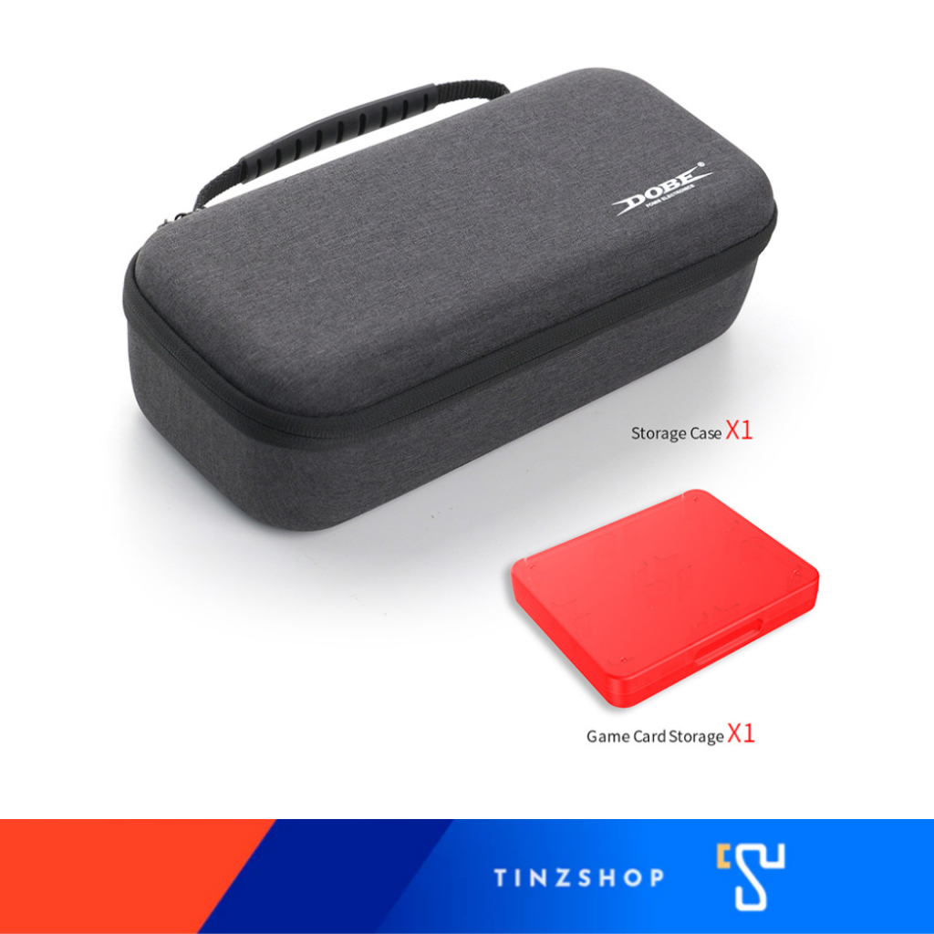 [Switch2] Tinzshop Nintendo Switch 2 Dobe Tns-3176 Nintendo Switch2 Carrying Case, Free Game Cartridge Storage Box with 8 Slots ราคา 389 บาท*ส่งฟรี