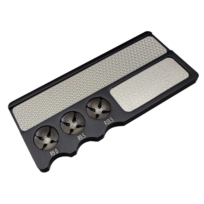 Tip Tool Professional Pool Tip Radius Shaper & Flat Scuffer Shape & Scuff Carom Snooker Pool Cue Tip Accessories