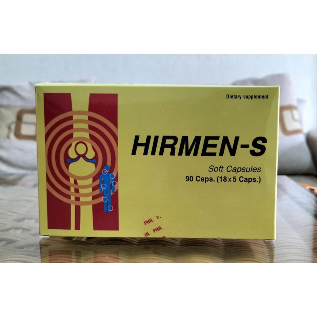 HIRMEN - S giúp hết đau nhức dây thần kinh  cơ  xương  khớp  thoái hóa cột sống Hộp 90 viên