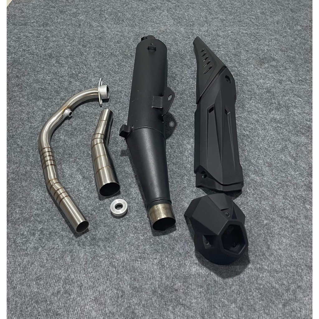  pô xe máy Pô Winner Móc Ấm Chế Ốp LC Thái Phá Đít 38mm Đi Tiêu Tiện Cnc Cổ Tăng 32 - 51 