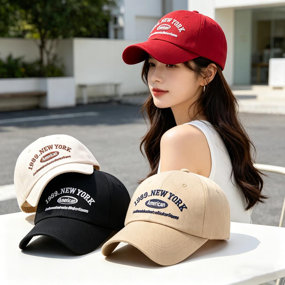 【8 Colors】หมวกเบสบอลสไตล์อเมริกันวินเทจ หมวกปากเป็ดกันแดดกลางแจ้ง แฟชั่นสันทนาการ หมวกกันแดด ราคา 66 บาท*ส่งฟรี