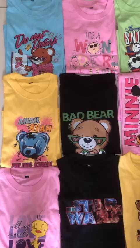 KOKO IMPORT - Baju Kaos Anak Laki-Laki Cowok Umur 2-16 Tahun Motif Tiger Macan Roar Distro Keren Lucu