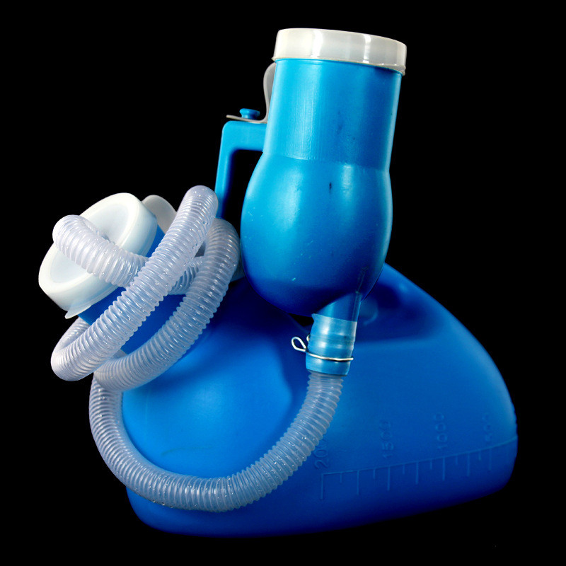 Wikly Urinals for Men with Lid Large Capacity 2000ml Pee Container for Bedridden Patients and Physically-challenged