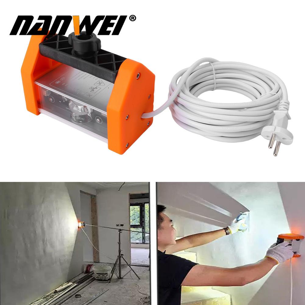NANWEI LED Wall Inspection Light Painter Developing Lamp for Drywall Painting Polishing Acceptance Orange