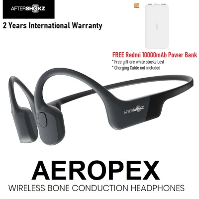 Aftershokz Aeropex Bluetooth Wireless Bone Conduction Headphone Headset Earpiece AS800