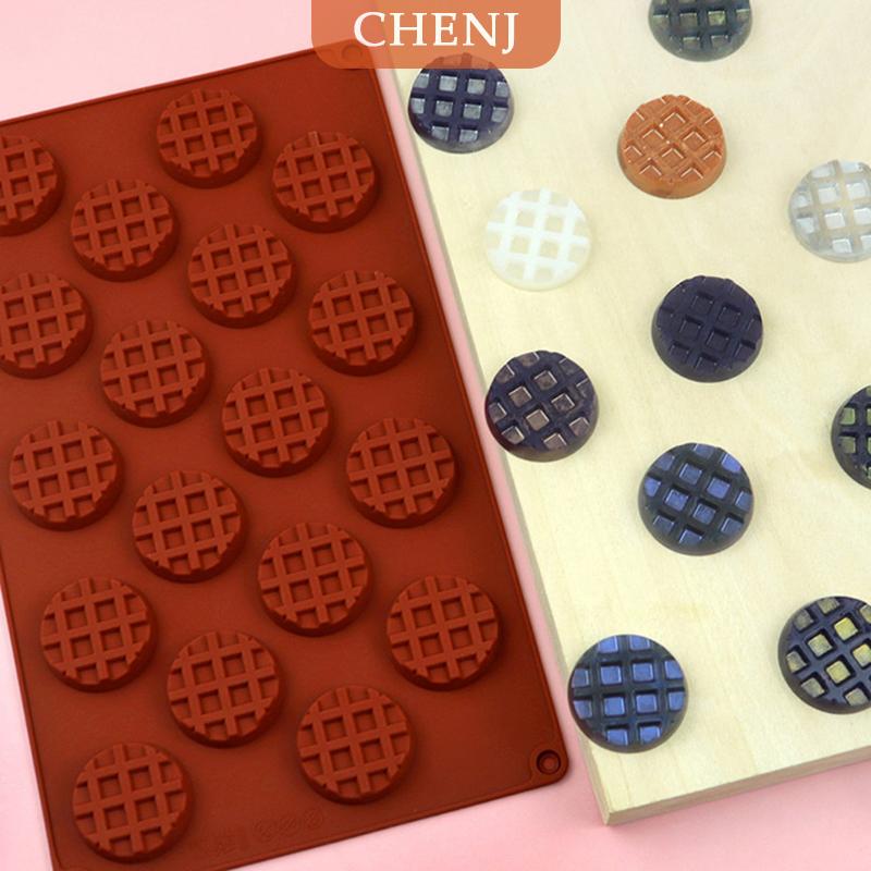 [COD] CHENJ แม่พิมพ์ซิลิโคนทำวาฟเฟิลทรงกลมแบบทำมือแม่พิมพ์ช็อคโกแลตใช้งานได้จริง ราคา 37 บาท*ส่งฟรี