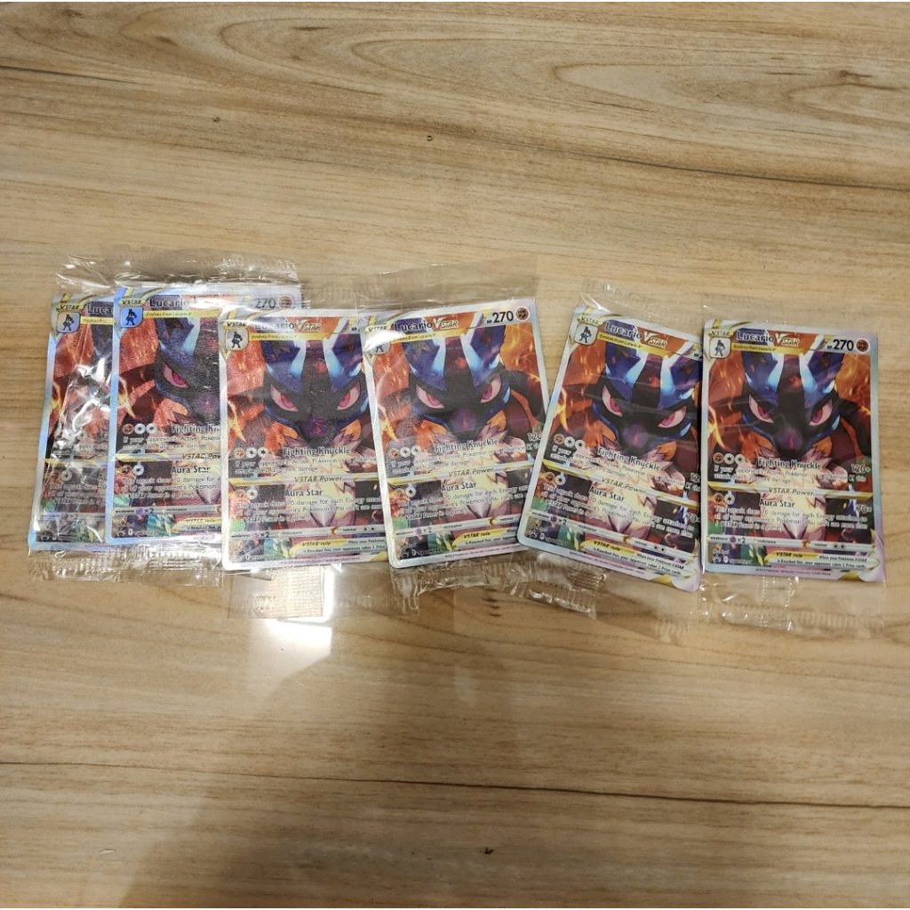 [Psdhf] Pokemon TCG lucario Vstar vương miện đỉnh cao (niêm phong thẻ Khuyến Mãi)