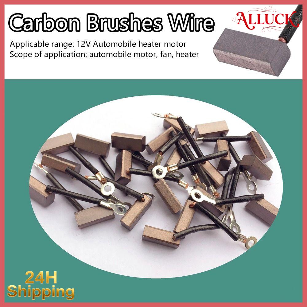 XYRT1 10pcs Bán J460 Generic Động Cơ điện Carbon Bàn Chải Dây Dẫn Máy Phát Điện Thay Thế bàn chải