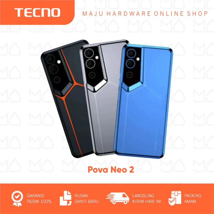 Tecno Pova Neo 2 4/128 GB Garansi Resmi Indonesia Harga  1,660,000 Ringgit*Penghantaran Percuma
