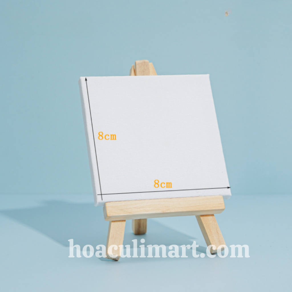 Khung canvas mini kèm giá đỡ toan canvas mini kèm giá vẽ tranh làm DIY handmade
