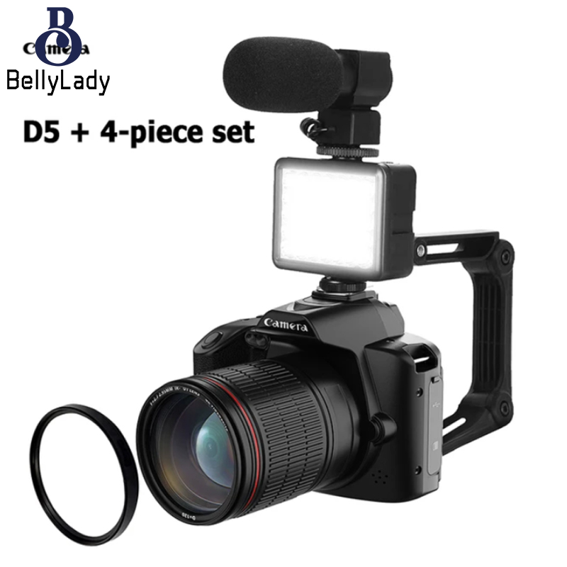 Digital Camera 16X Digital Zoom Camera 4K HD Digital Camera Dual Lens Night Vision Cam For Photographer Beginner ราคา 4,389 บาท*ส่งฟรี