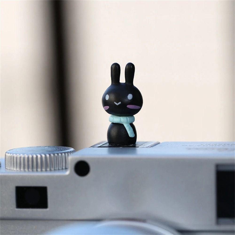 QVWRJZ Nhựa Chống bụi Giày nóng máy ảnh Thỏ hoạt hình 3D Vỏ bảo vệ Phụ