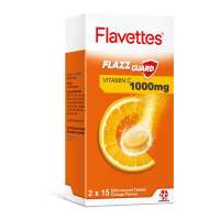 FLAVETTES Effervescent Vitamin C 1000mg Orange 30s