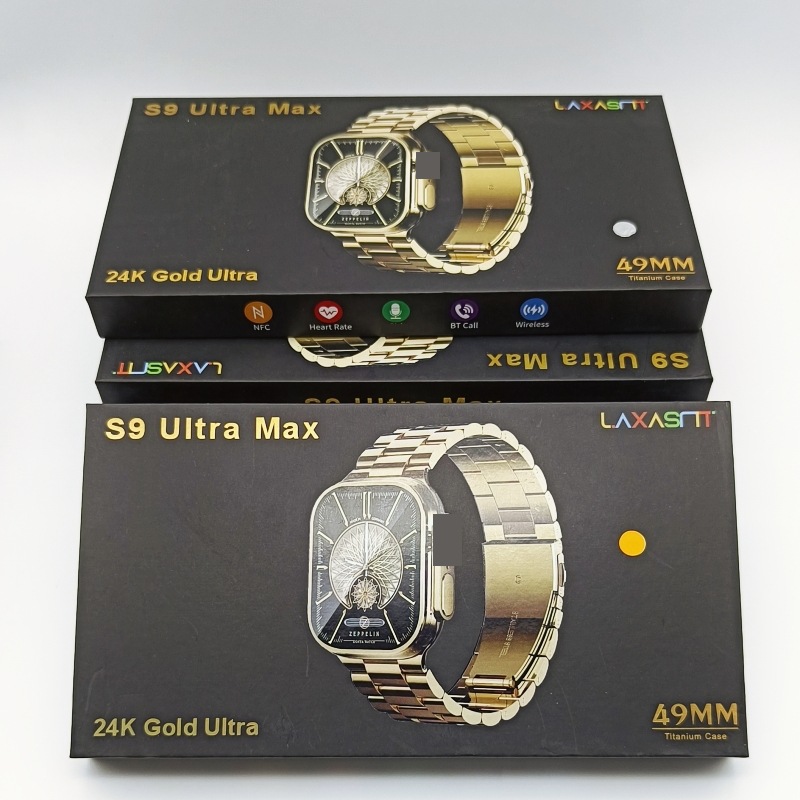 Đồng hồ thông minh S9 Ultra Max mới của Lijialongg Huaqiangbei Ultra để thực hiện và nhận cuộc gọi đ