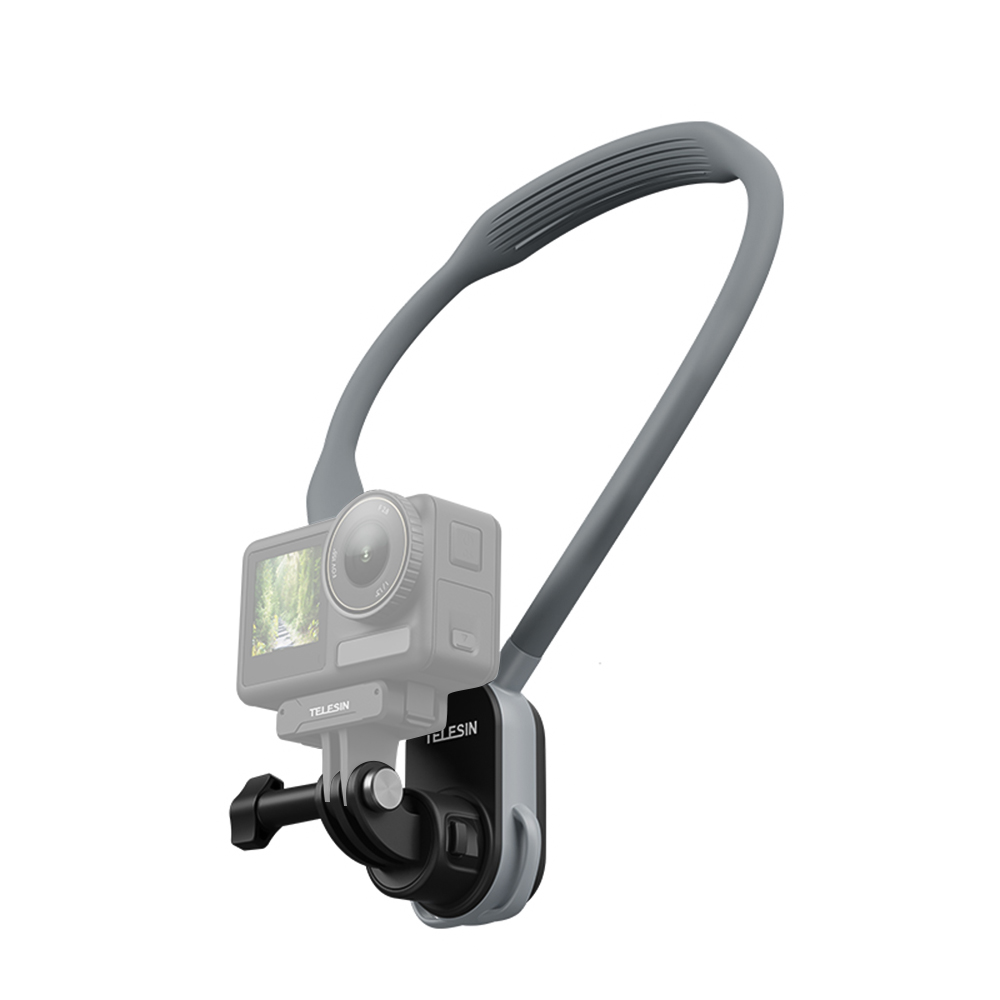  Telesin S2-HNB-01 giá đỡ tháo nhanh hình chữ U giá đỡ ngực Giá đỡ điện thoại tối đa 2.0 có dây đeo ngực thay thế cho anh hùng 12 11 10 insta360 x4 x3 go3 go2 Phụ kiện camera hành động vlog POV dài 600mm 
