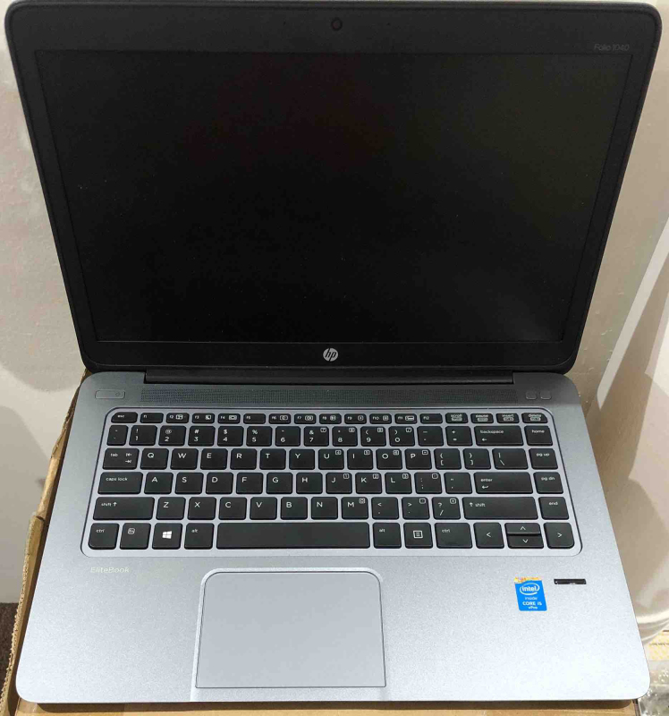 Hp Folio 1040 G2 i5-5th gen / 8gb ram / 256gb ssd / 14” display / 6 Month warranty