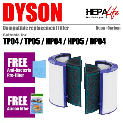 DYSON TP04 TP05 HP04 HP05 DP04 Compatible Filter - Hepalife