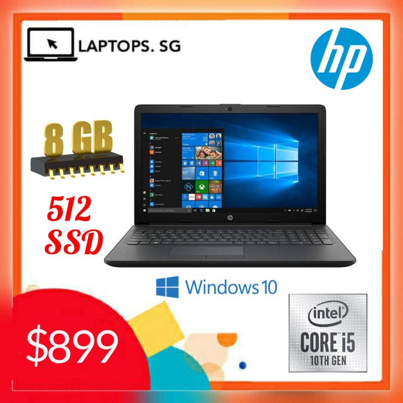 Hp Notebook - 15-DA2174nia / Business Laptop / Core i5 10th Gen processor / 8GB RAM, 512 SSD / 15.6inch HD LED / Windows 10 pro (One year HP Warranty)