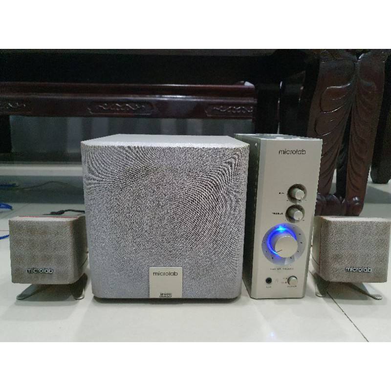 Loa vi tính Microlab W400 2.1 Amly rời Đã qua sử dụng - [Tặng Dây AV 3.5]