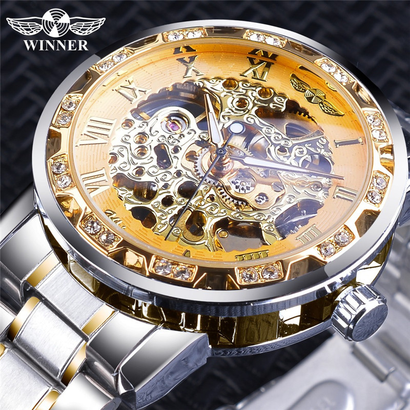 Winner-Golden-Skeleton-Watches