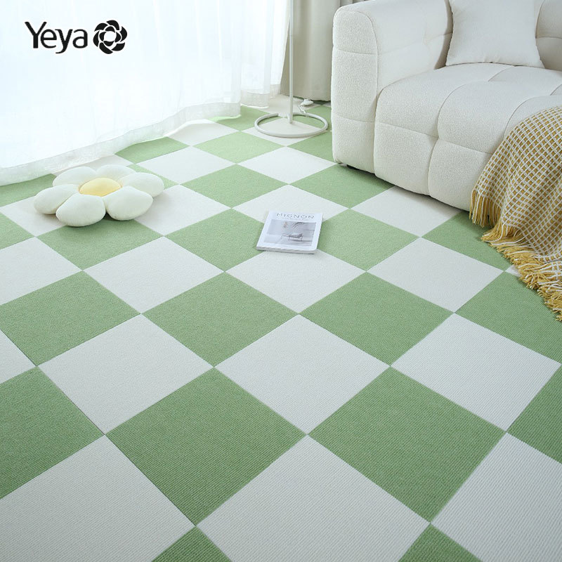 YEYA เสื่อปูพื้นประกบติดกาวในตัวสำหรับห้องนอนหน้าแรกห้องนั่งเล่นข้างเตียงระเบียงลื่นคลานเสื่อสัตว์เลี้ยงเสื่อ ราคา 29 บาท*ส่งฟรี