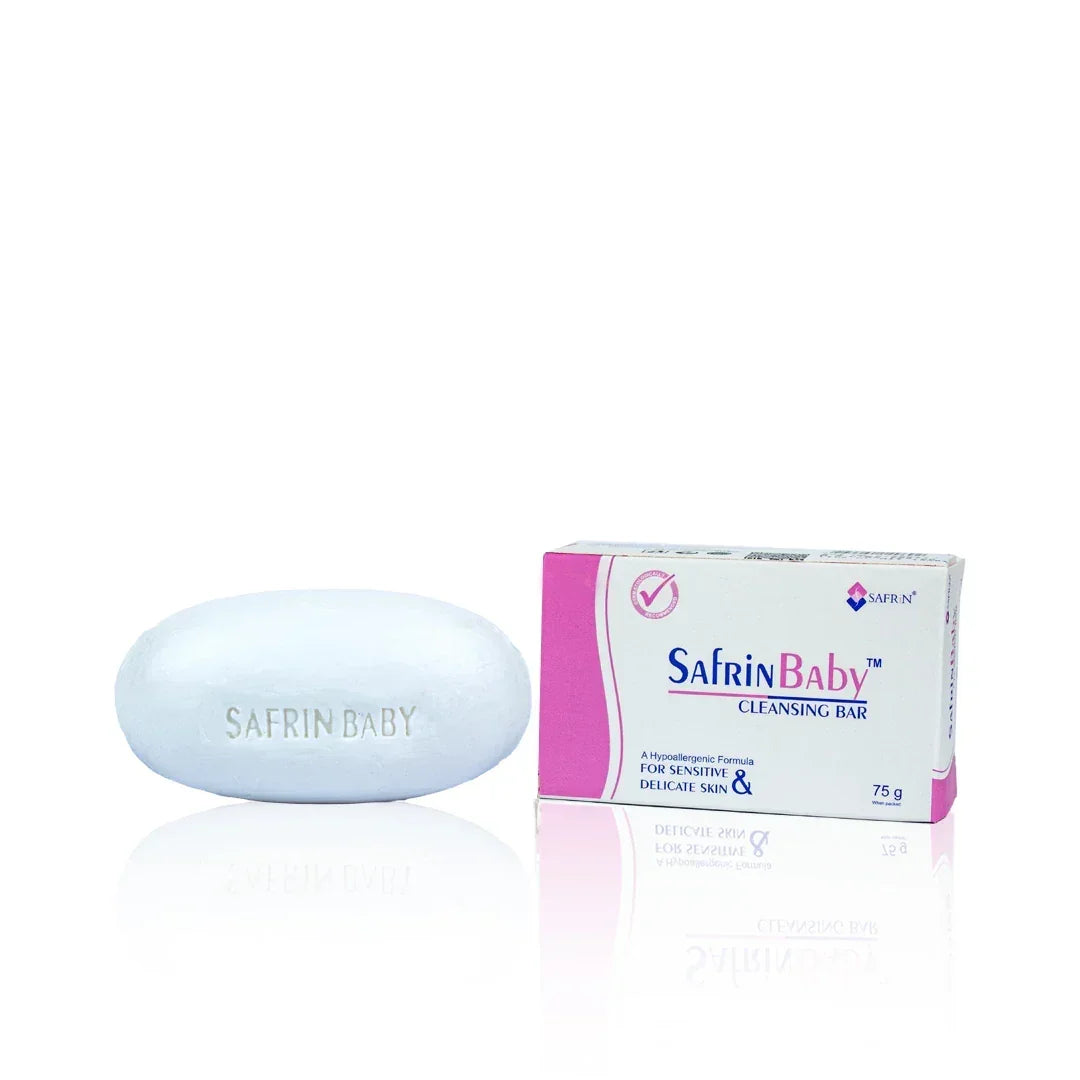 SafrinBaby Cleansing Soap Bar | Baby Cleansing Bar | 75g