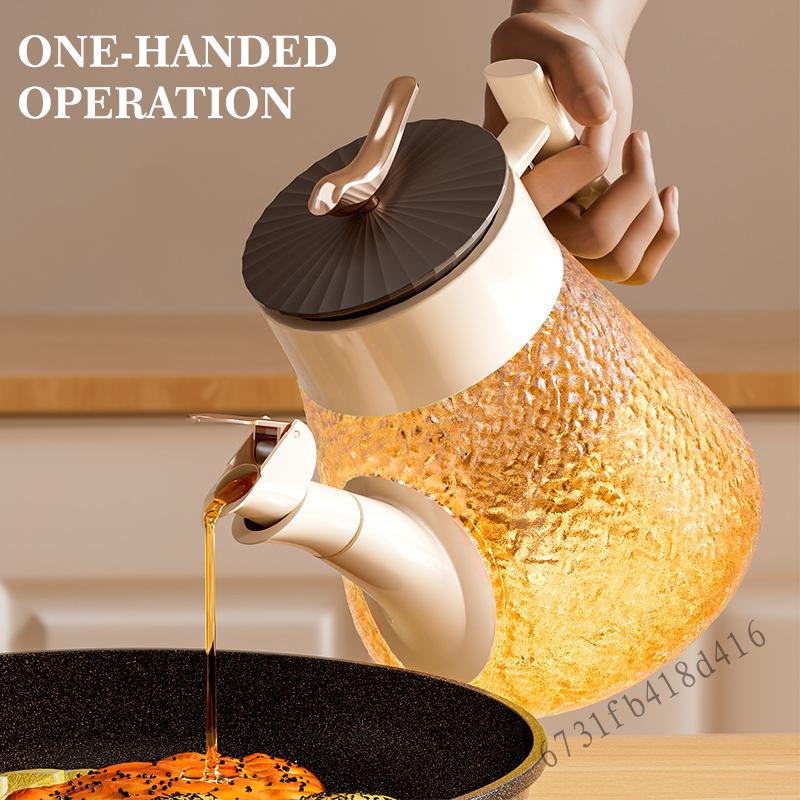 Bình dầu trong nhà bếp bình dầu trọng lực bình dầu trong nhà bếp tự động mở và bàn chải dầu trong chai thiết bị nấu ăn SA-VN