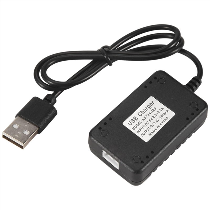 XK K130 12428 A959-B A979 A979-B K989 K969 for 144001 RC Car Vehicle Model 7.4V 2000Mah XH-3P Quick USB Charger for Battery Replacement