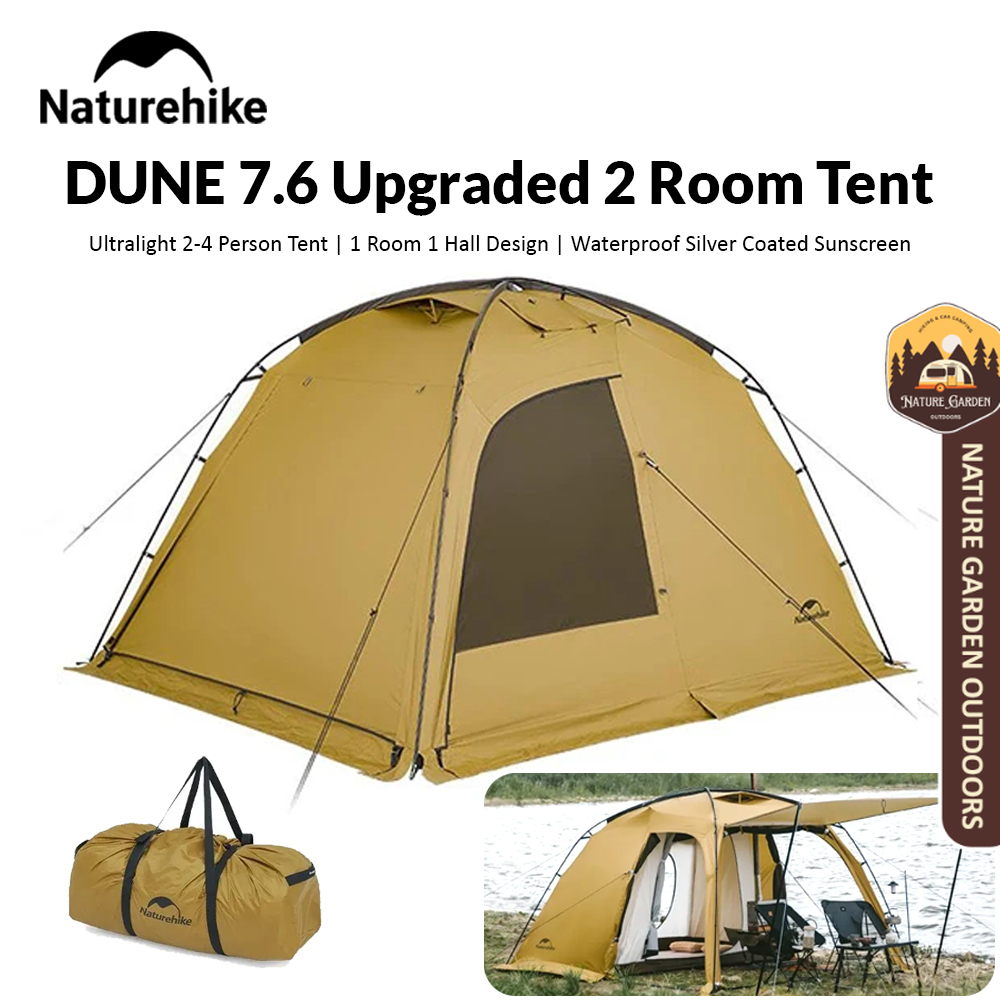 Naturehike Village 5.0 3 to 4 Person Outdoor Camping Glamping Tent  Windproof Waterproof Automatic Quick Build Camp Cabin Style Family Group  Shelter 5 Auto Nature Hike | Lazada PH